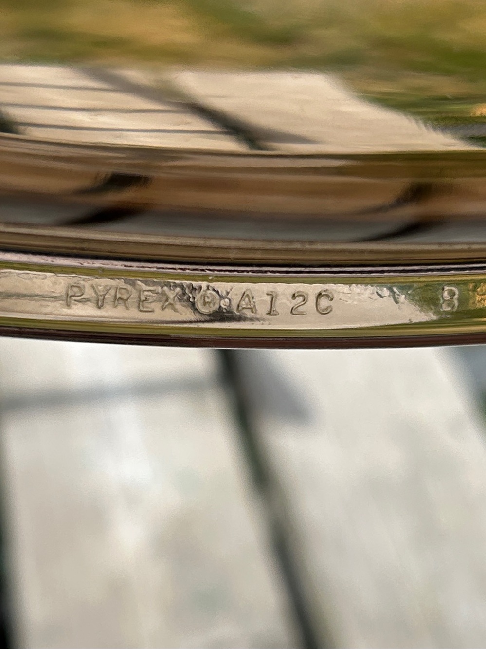 Pyrex Amber Casserole Replacement Lid # A12C - Picture 4 of 4